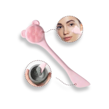 Load image into Gallery viewer, 4 in 1 Baby bear Applicator, Brush, Exfoliator & Spatula