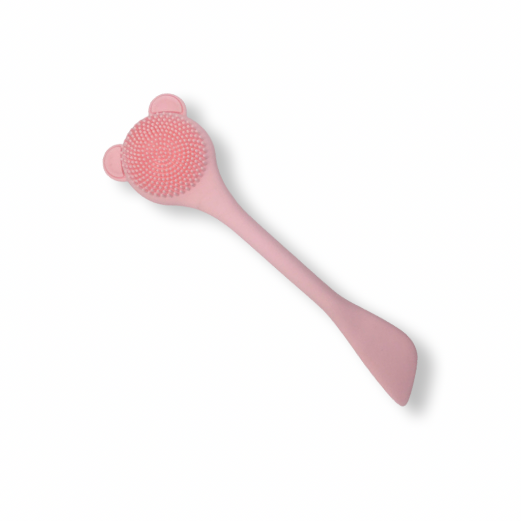 4 in 1 Baby bear Applicator, Brush, Exfoliator & Spatula