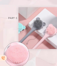 Load image into Gallery viewer, 4 in 1 Baby bear Applicator, Brush, Exfoliator &amp; Spatula
